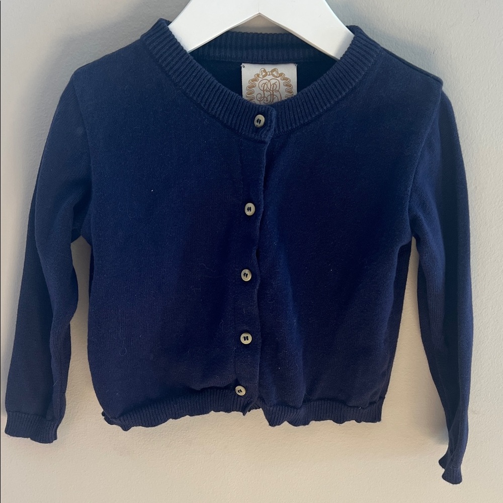 Navy Blue Kids Cardigan